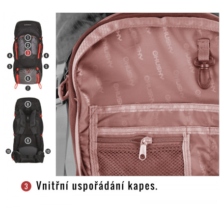 Sac à dos Husky Samont 60+10 L