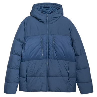 Veste homme 4F Down Jacket M602 bleu DENIM