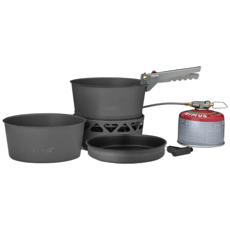 Set cuisine Primus Primetech Stove Set II 2x1.3 L w. pan