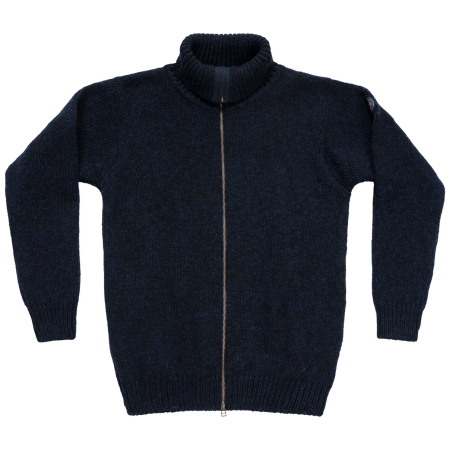 Pull-over Devold Nansen Wool Cardigan bleu foncé Navy