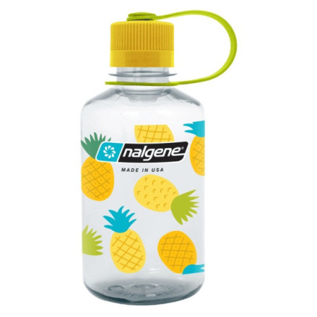 Bouteille Nalgene Narrow Mouth Fruit 500 ml jaune / blanc Pineapples