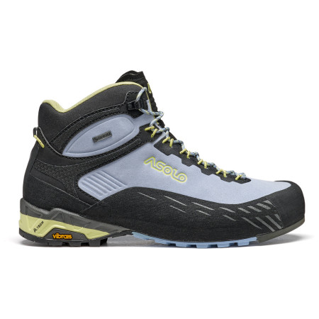 Chaussures femme Asolo Eldo Mid Lth GV bleue / noir blue fog/mimosa