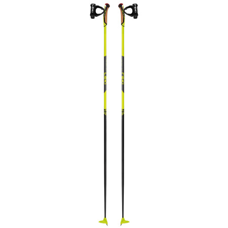 Bâtons course Leki PRC 650 noir/vert neonyellow-black