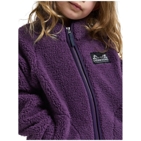 Sweatshirt enfant Didriksons Gibbs Kids Fullzip 2 Northen Purple