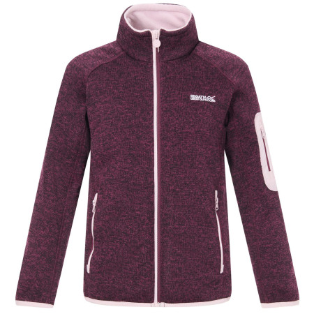 Sweatshirt enfant Regatta Junior Newhill Fig Powder Lilac rouge FigPowLilac