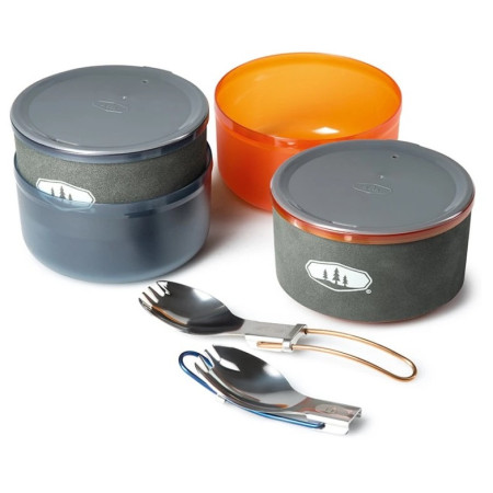 Set de vaisselle GSI Outdoors Glacier Dualist 1,8 l