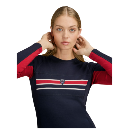 T-shirt fonctionnel femme Dale of Norway Aksla Feminine Baselayer Crew neck