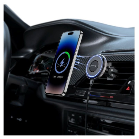 Support de voiture Swissten 15W MagSafe AIRHOLD wireless charger