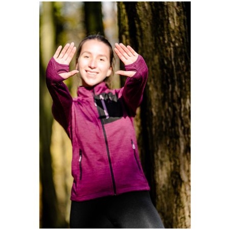 Sweat-shirt femme MOOA Nyore Grid 220