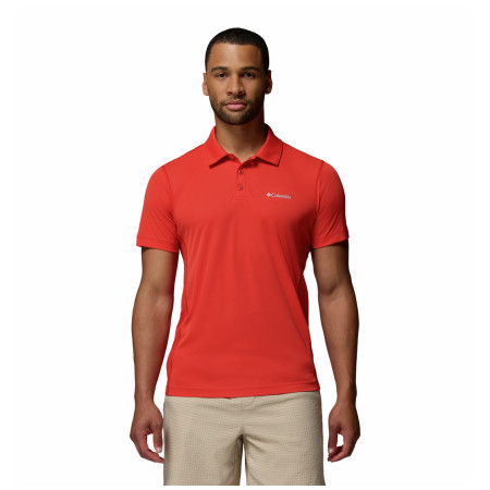 T-shirt homme Columbia Zero Rules™ Light Polo rouge Super Sonic