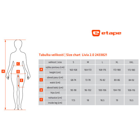 Short vélo femme Etape Livia 2.0