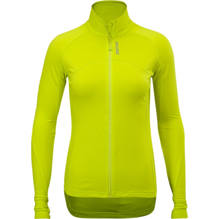 Sweat-shirt femme Silvini Staffora vert clair LimeWhite