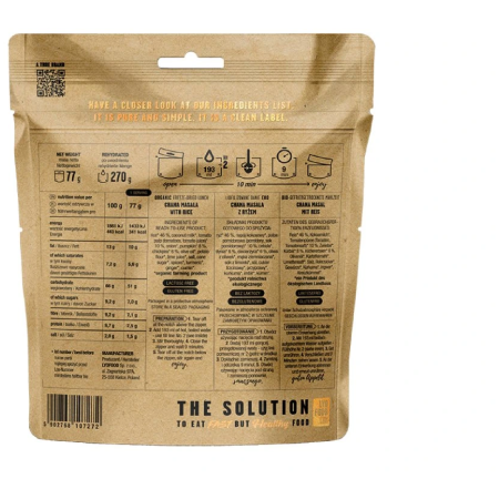Repas Lyo food Organická Chana Masala 270g