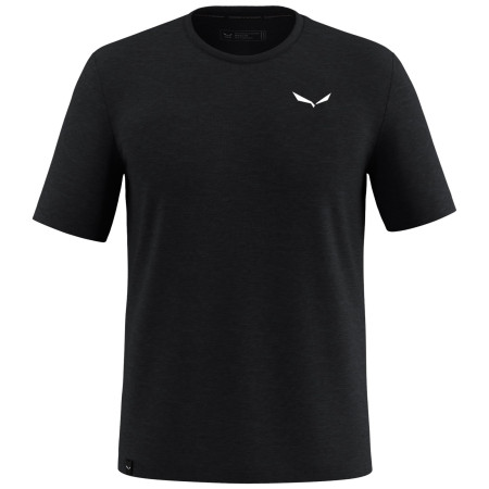 T-shirt fonctionnel homme Salewa Eagle Minilogo Am T-Shirt M noir black out