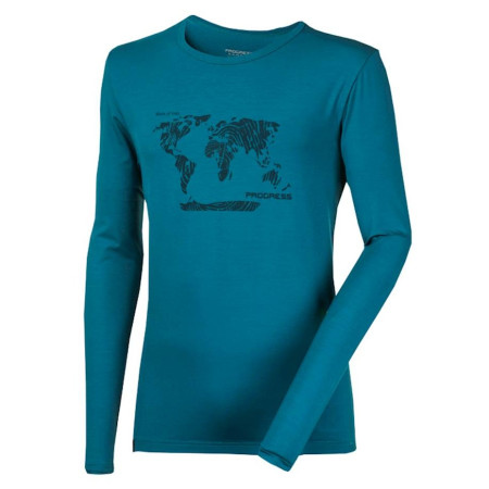 T-shirt fonctionnel homme Progress OS VANDAL "SVĚT" 24DT bleue Petrol