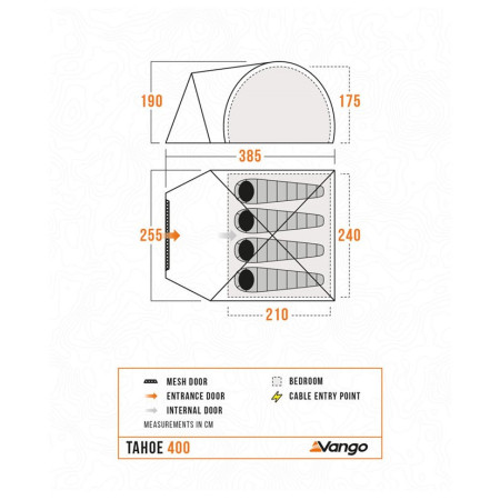 Tente Vango Tahoe 400