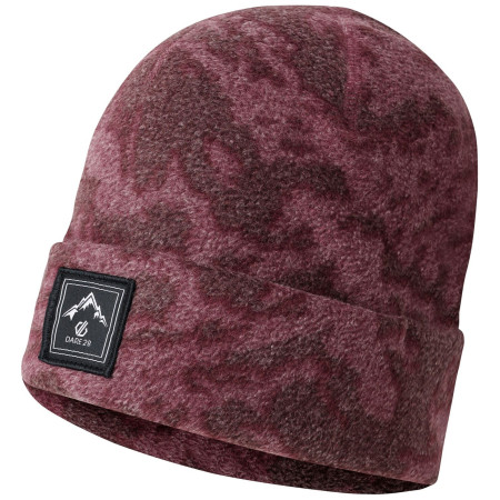 Bonnet Dare 2b Magic Beanie bordeau Fig Mountain Print