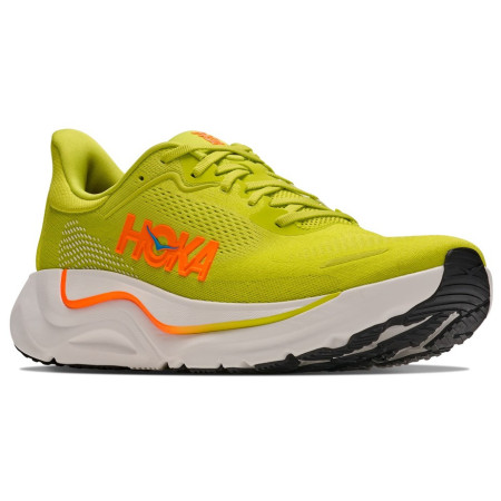 Chaussures de running hommes Hoka Arahi 9 jaune / blanc Hoka Citrus / Neon Tangerine