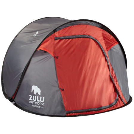 Tente pop up Zulu Dome 3 Speedy gris / rouge