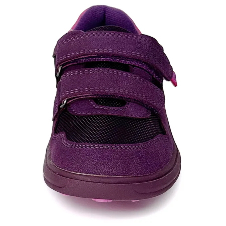 Chaussures barefoot toutes saisons pour enfant Bugga Safi Dark Purple