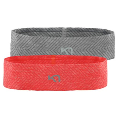 Bandeau Kari Traa Kristina 2pk gris / orange Coral