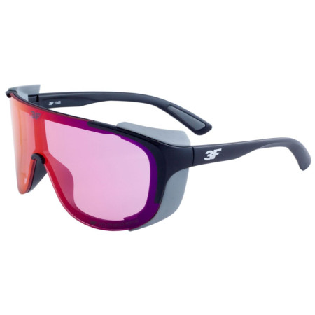 Lunettes soleil 3F Avalanche noir / rouge