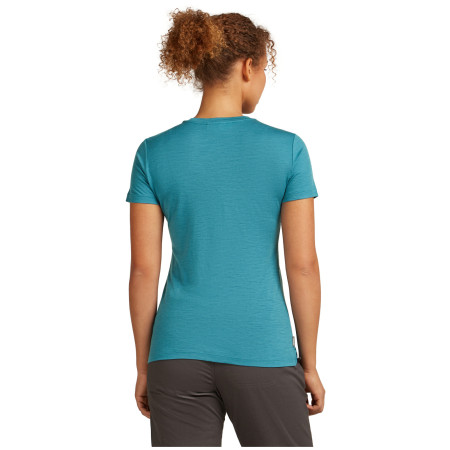 T-shirt femme Icebreaker Women Merino 150 Tech Lite SS Tee Snow Day