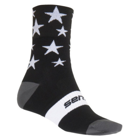 Chaussettes Sensor Stars černé/bílé noir / blanc Black/White