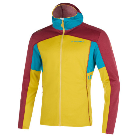 Sweat-shirt homme La Sportiva Cosmic Hoody M (2023) jaune / rouge Moss/Sangria