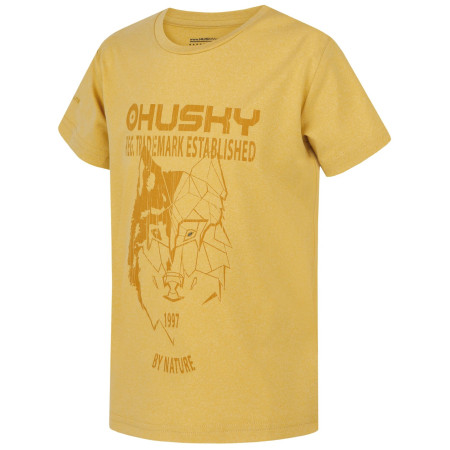T-shirt enfant Husky Tash K jaune yellow