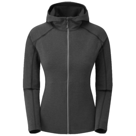 Sweat-shirt femme Montane Fem Spinon Hoodie gris foncé Charcoal