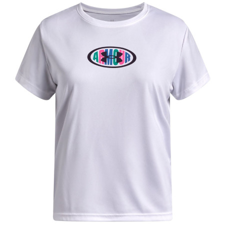 T-shirt fonctionnel enfant Under Armour Tech Armour Graphic SS White