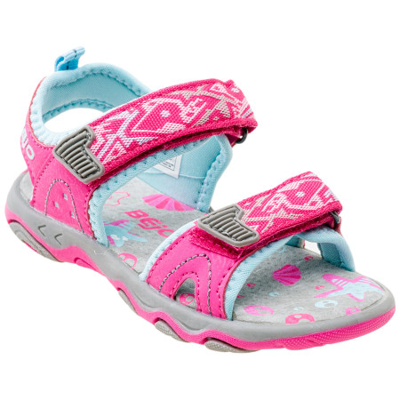 Sandales enfant Bejo Elsi Kids G rose Fuchsia/Turquoise/Light Blue