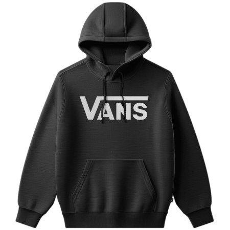 Sweat-shirt homme Vans Classic Pullover noir Black/White