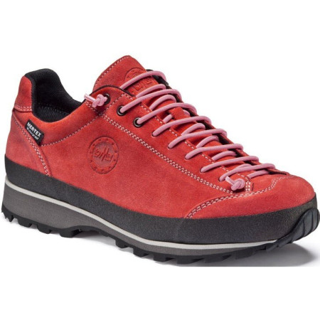 Bottes randonnée Lomer Bio Naturale Low Mtx rouge / noir parrot