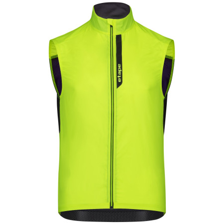 Gilets cyclisme homme Etape Mistral 2.0 jaune žlutá fluo