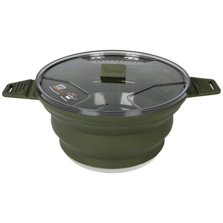 Pot pliant Warg Fold Cookpot 2,5l vert green