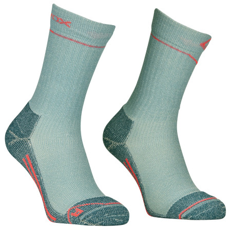 Chaussettes femme Ortovox Hike Classic Mid Socks W bleu clair ice waterfall