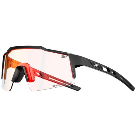 Lunettes soleil 3F Adax rouge transparent black