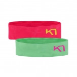 Bandeau Kari Traa Butterfly Headband 2pk vert / rouge Mint