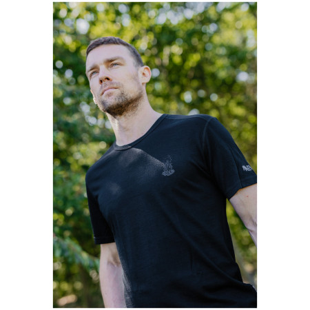 T-shirt homme Zulu Merino Fire 160 Short Comfy