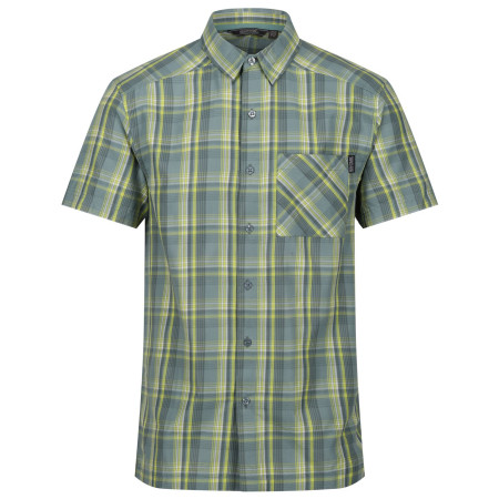 Chemise homme Regatta Mindano VII bleu / jaune IvyMossCheck