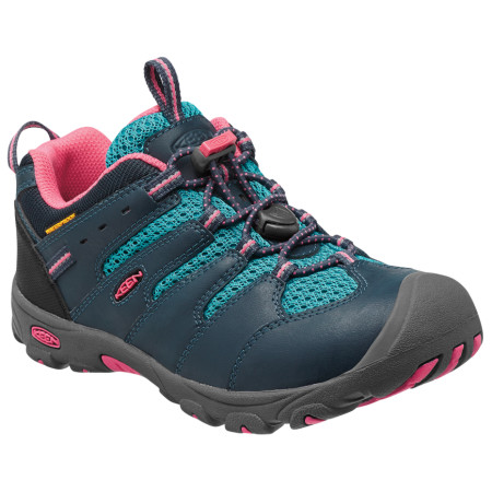 Chaussures enfant Keen Koven Low WP JR bleue MidnightNavy/CapriBreeze