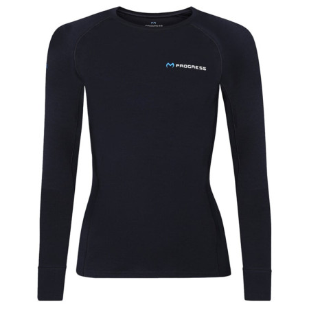 T-shirt fonctionnel femme Progress MT TDRZ 250 noir / bleu černo-modrá