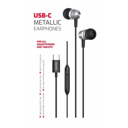 Casque audio Swissten Metallic