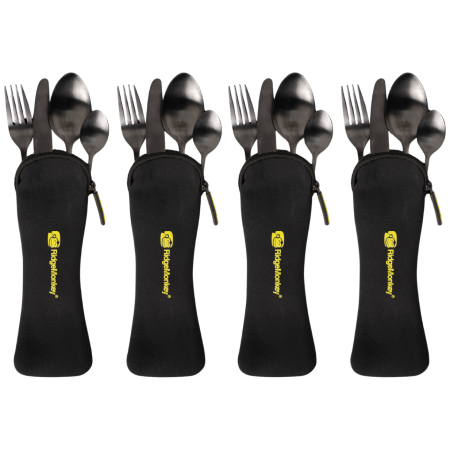 Set de couverts Ridge Monkey DLX Cutlery Set Four Pack