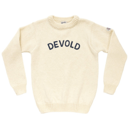 Pull-over Devold Nansen Legacy Sweater blanc OFFWHITE/INK