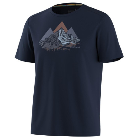T-shirt fonctionnel homme Smartwool Triangle Mountain Active Short Sleeve Graphic Tee