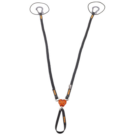 Sangle Camp X-Gyro Leash - 85/129 Cm noir / orange