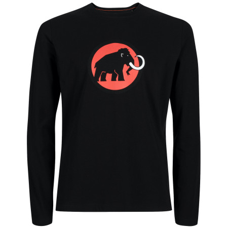 T-shirt homme Mammut Logo Longsleeve Men vert Black